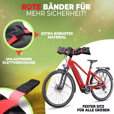 Akkuschutz für E-Bikes + Lenkerschutzhülle "Spar-Bundle