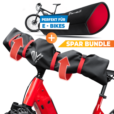 Akkuschutz für E-Bikes + Lenkerschutzhülle "Spar-Bundle