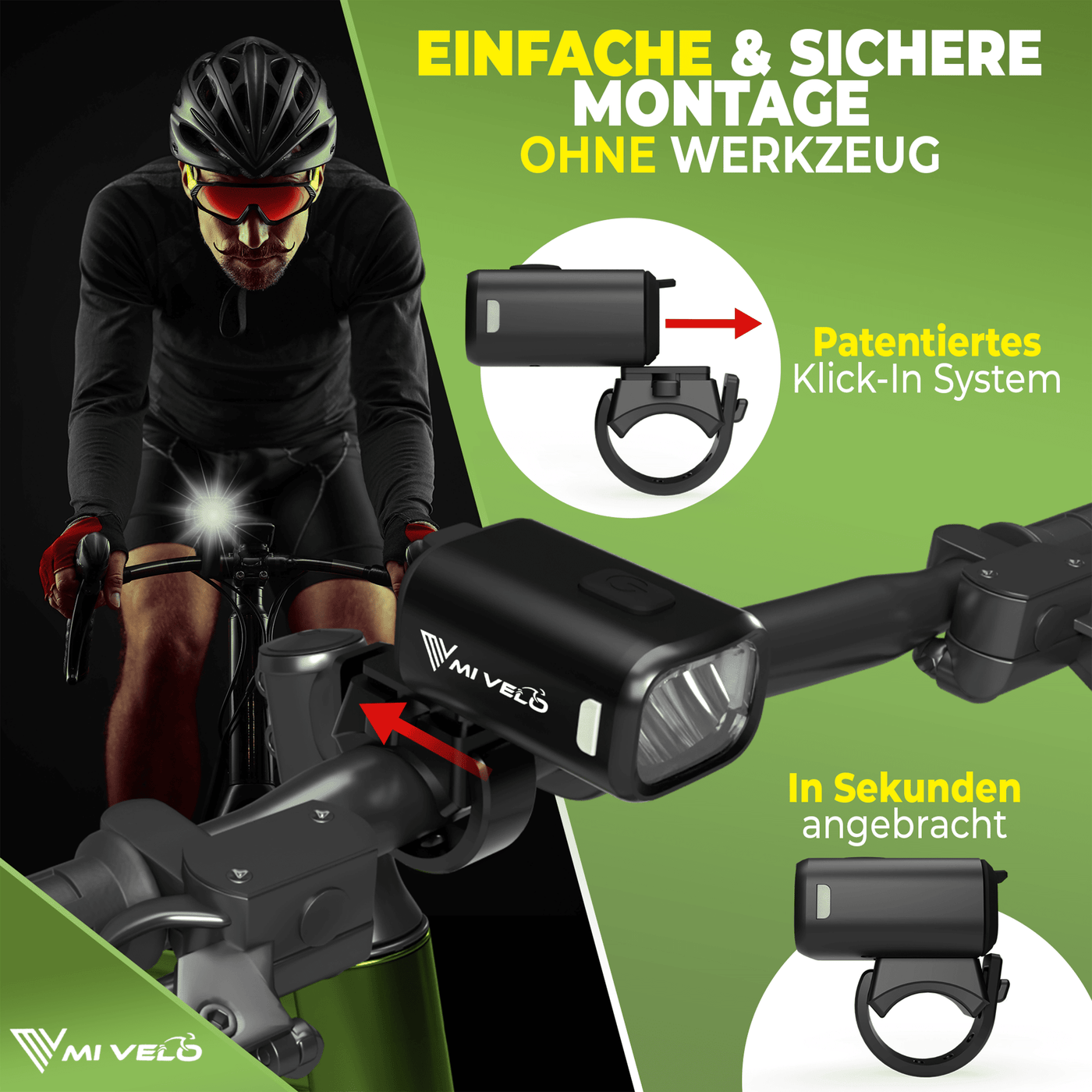 Fahrradlicht Frontlicht "SPARK FRONT"