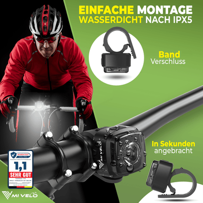 Fahrrad Frontlicht "Cube One" mit StVZO-Zulassung
