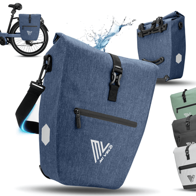 2in1 Fahrradtasche für Gepäckträger wasserdicht 25L "CAPAX"