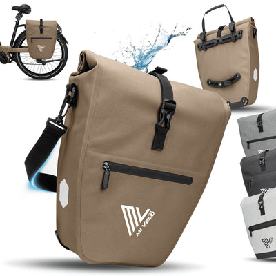 2in1 Fahrradtasche für Gepäckträger wasserdicht 25L "CAPAX"