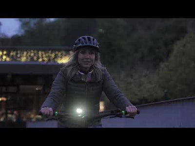 Fahrradlampen Set "SPARK PRO" USB-aufladbar mit Bremslichtfunktion