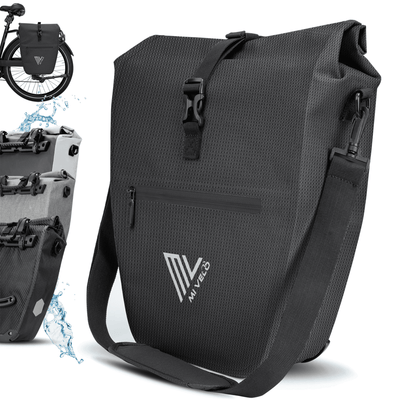 2in1 Fahrradtasche für Gepäckträger wasserdicht 25L "CAPAX"