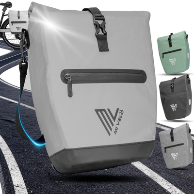 2in1 Fahrradtasche für Gepäckträger wasserdicht 25L "CAPAX"